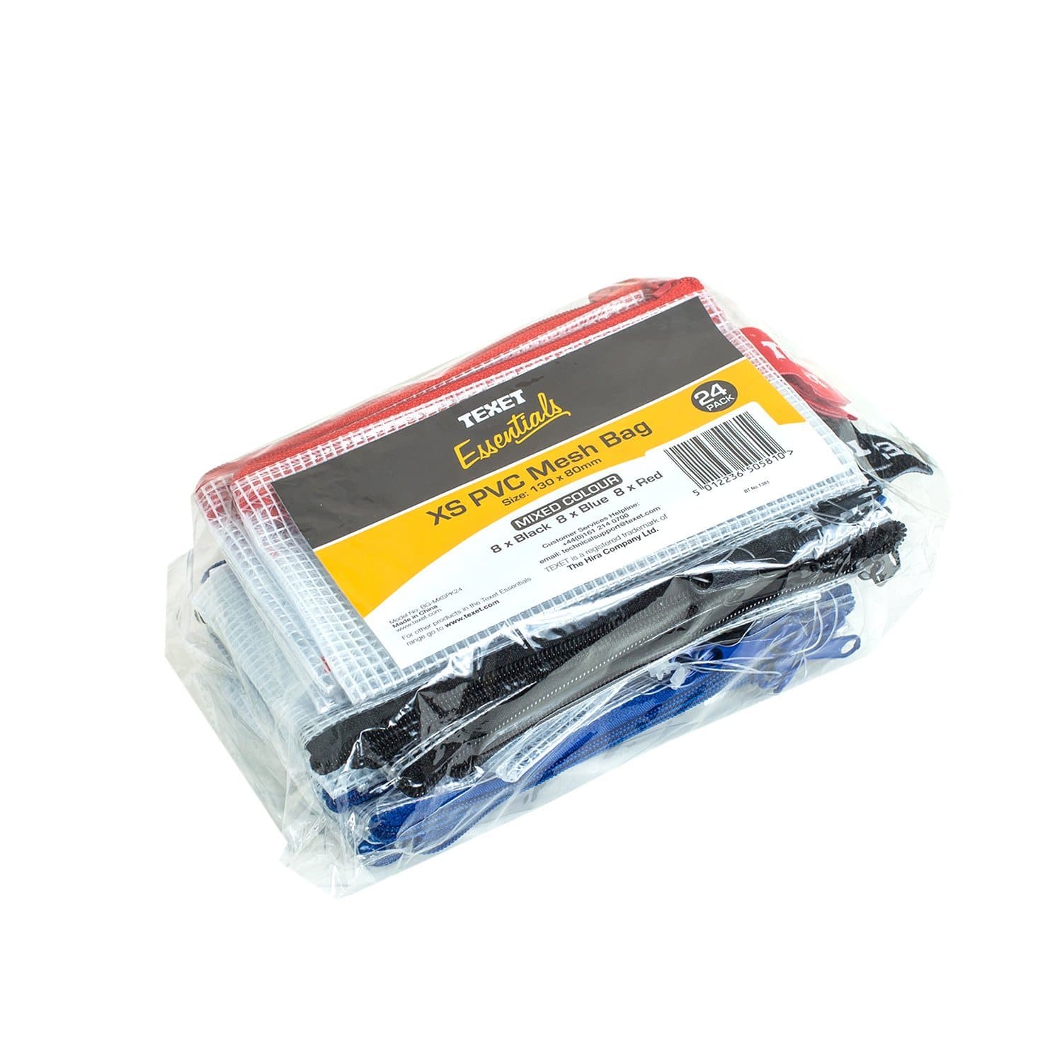 XS Mesh Plastic Bag, Pack of 24