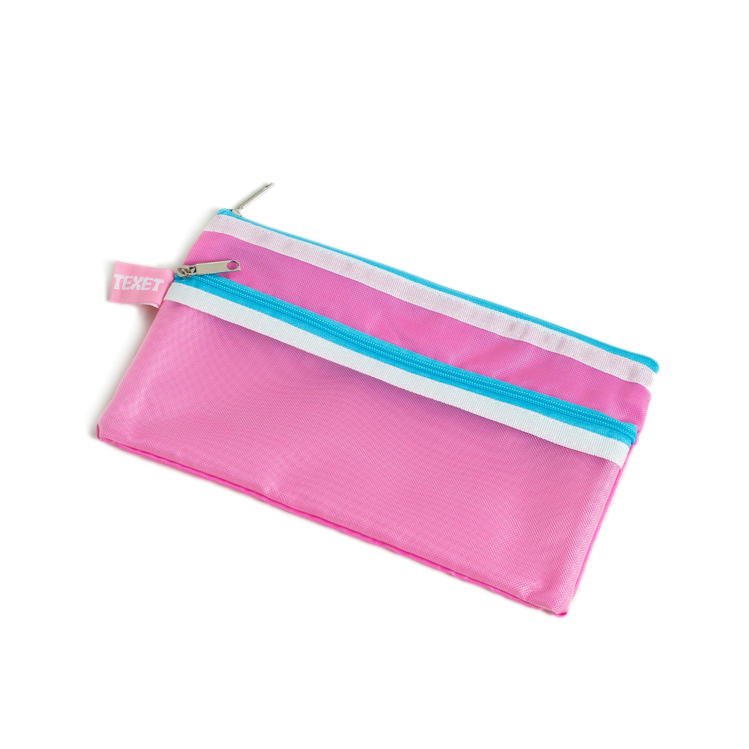 Nylon Pencil Case Mixed Colours PK 12