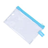 Clear Pencil Case 200mm x 125mm Assorted Colours PK12
