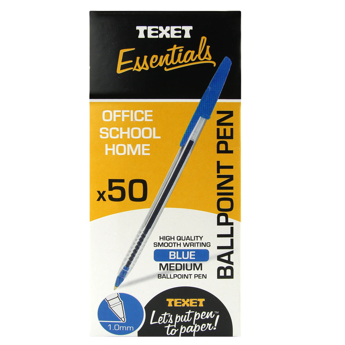Economy Ballpoint Pen Blue, Pack of 50