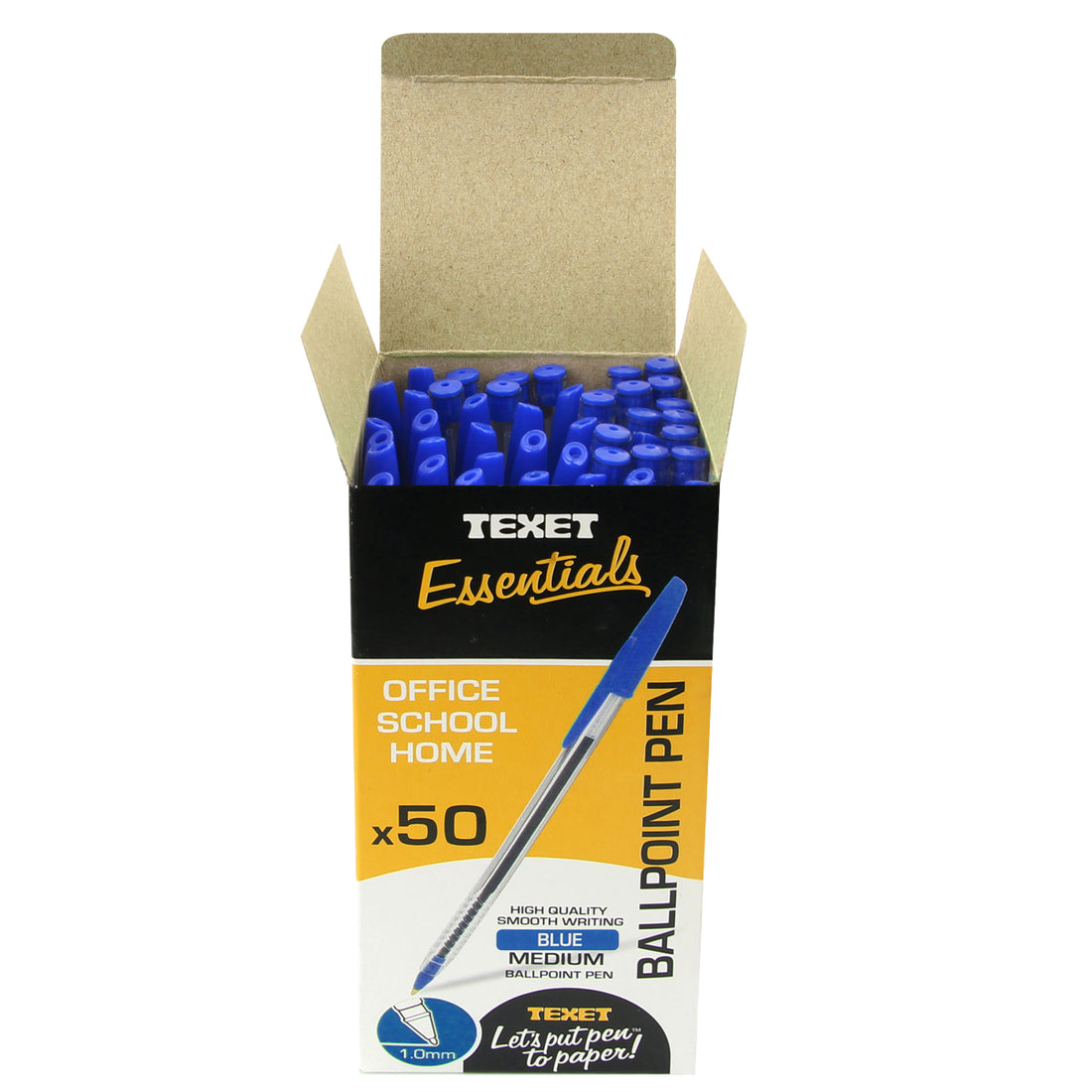 Economy Ballpoint Pen Blue, Pack of 50