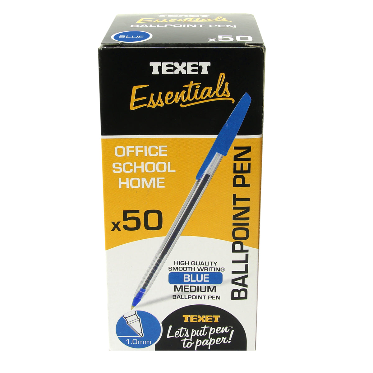 Economy Ballpoint Pen Blue, Pack of 50