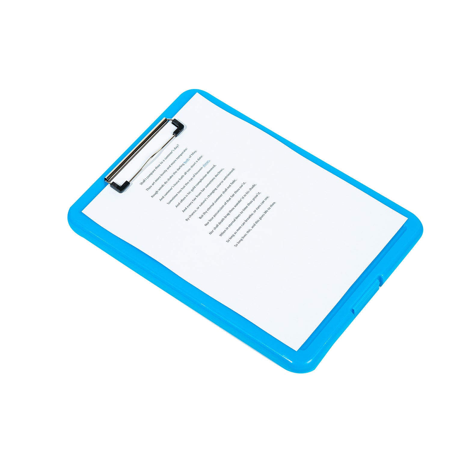 Durable Clipboard with Briefcase Storage