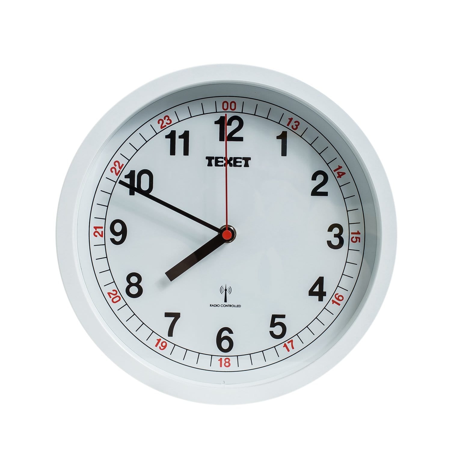 Radio Controlled Wall Clock, 25.4 cm