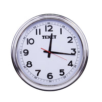 Chrome Indoor Wall Clock