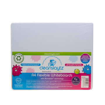 Flexible A4 Plain Whiteboard, Pack of 30
