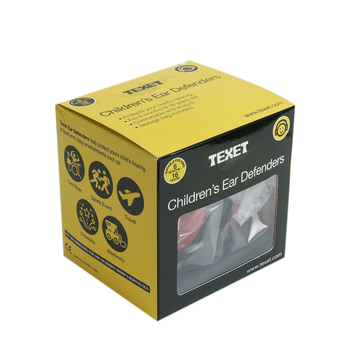 Childrens Ear Defenders Red