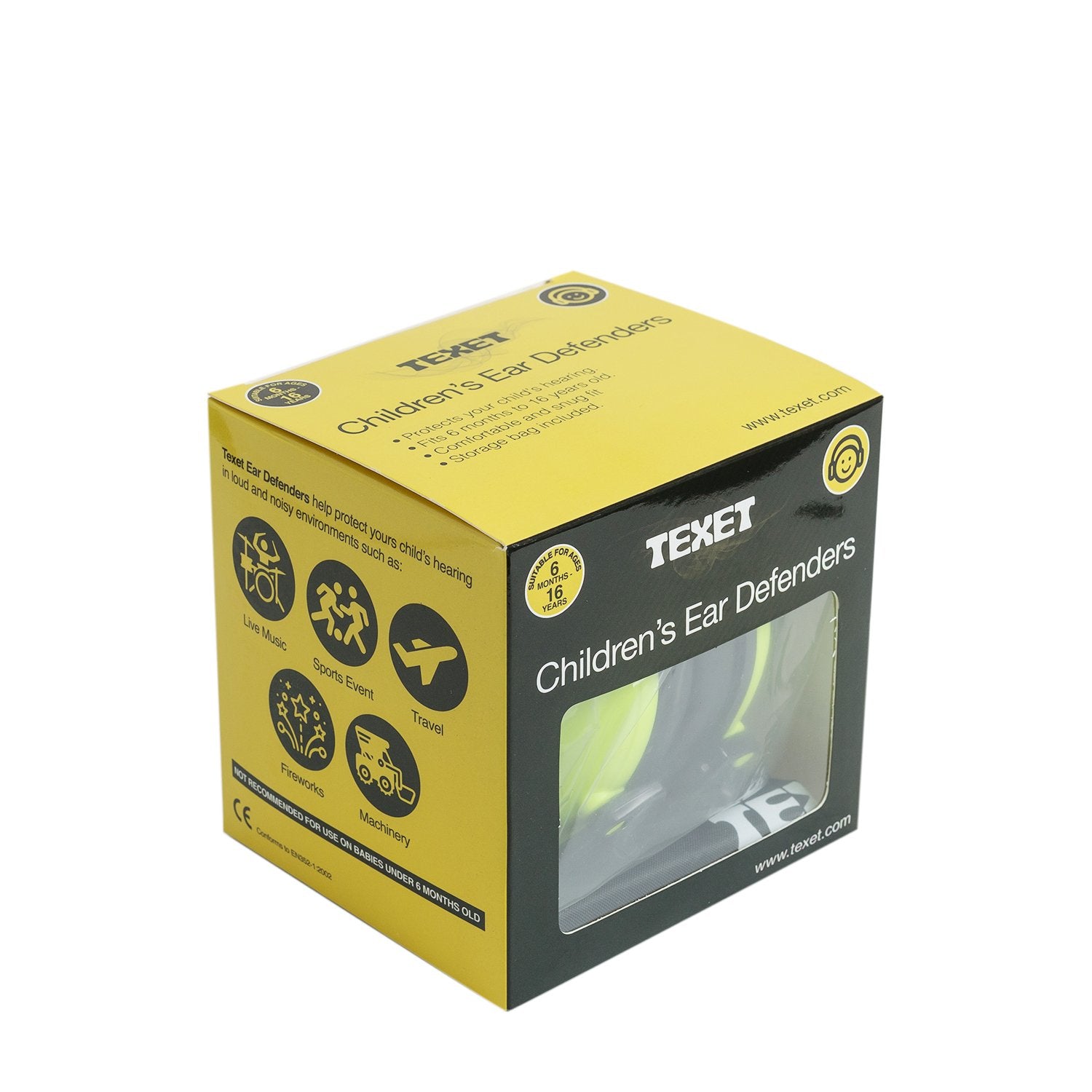 Childrens Ear Defenders Yellow