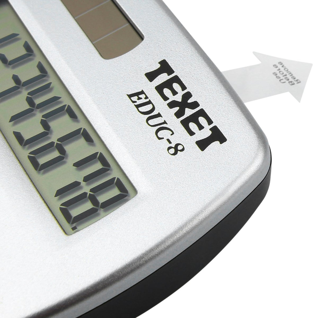 EDUC-8 Large 8 Digit Dual Powered Pocket Calculator