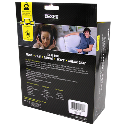 Extreme Comfort Noise Cancelling Stereo Headset