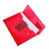 A4 Double Stud Wallets Assorted Colour PK5