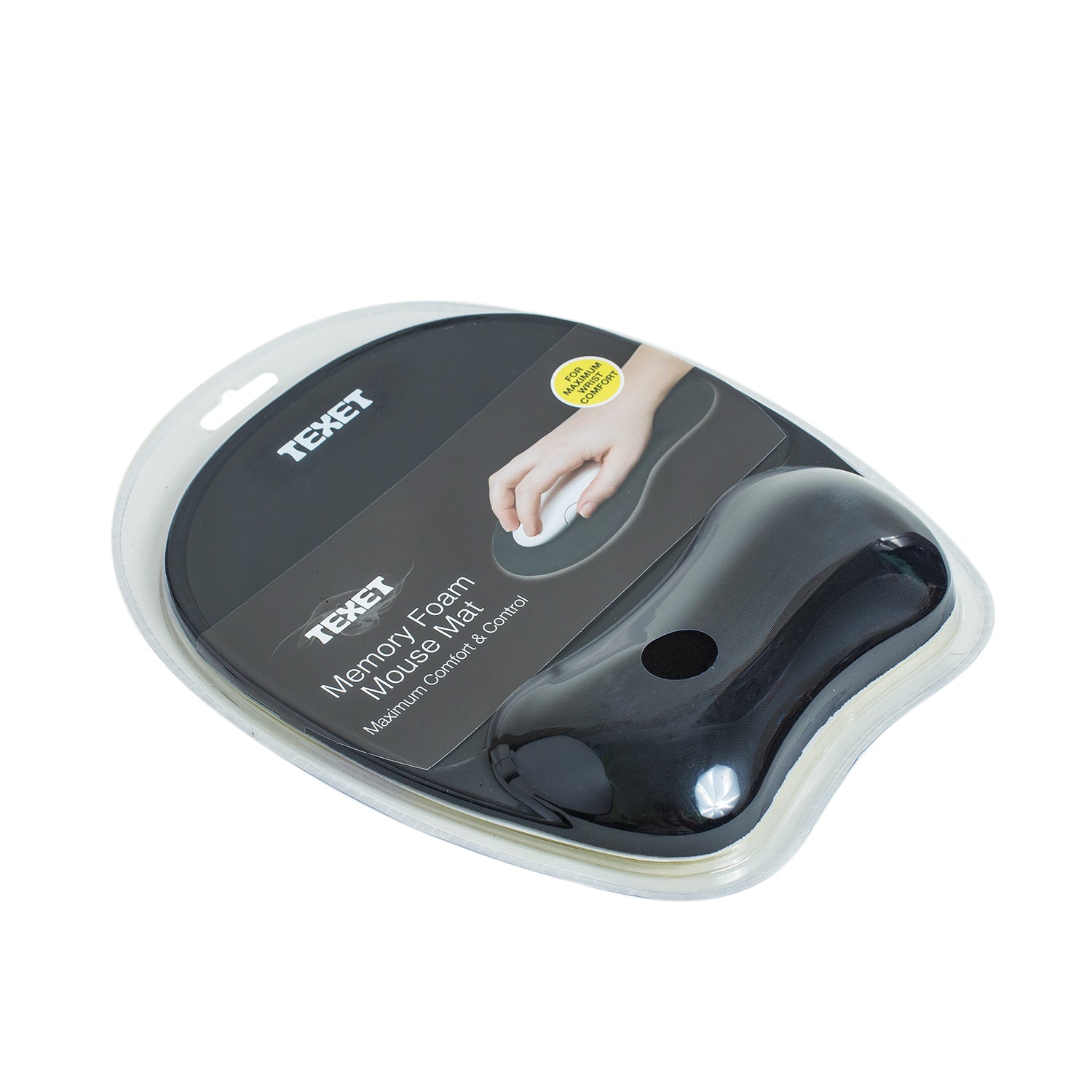 Gel Mouse Mat with Memory Foam Wrist Support