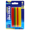 Mixed Colour Glue Sticks 14PK Size 100 x 7.2mm