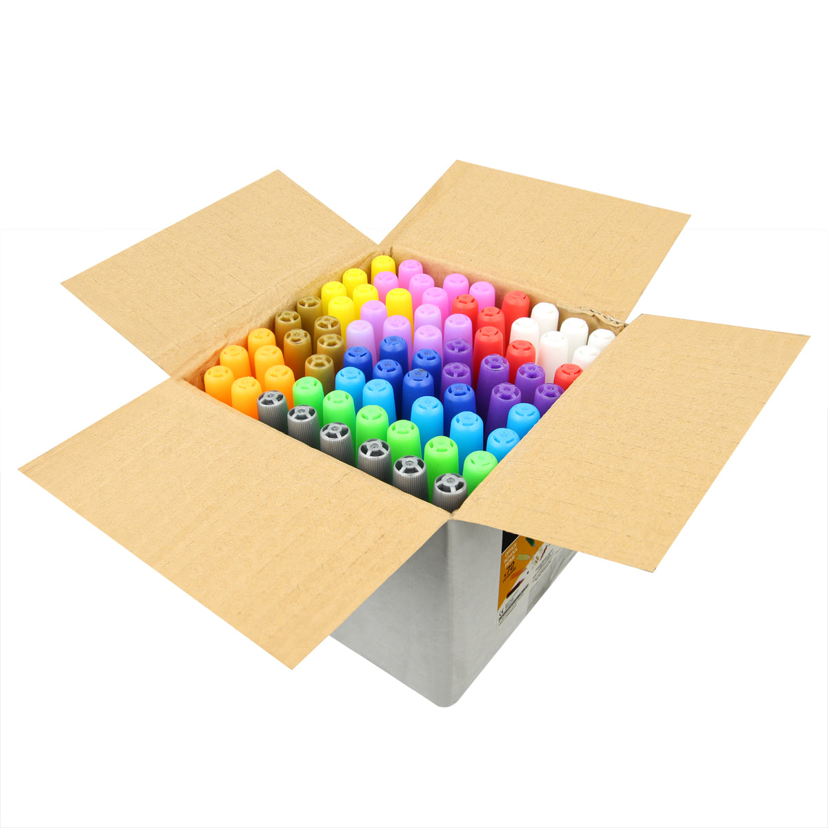 Glitter Glue Pen Tubes 10ml, Pack of 72