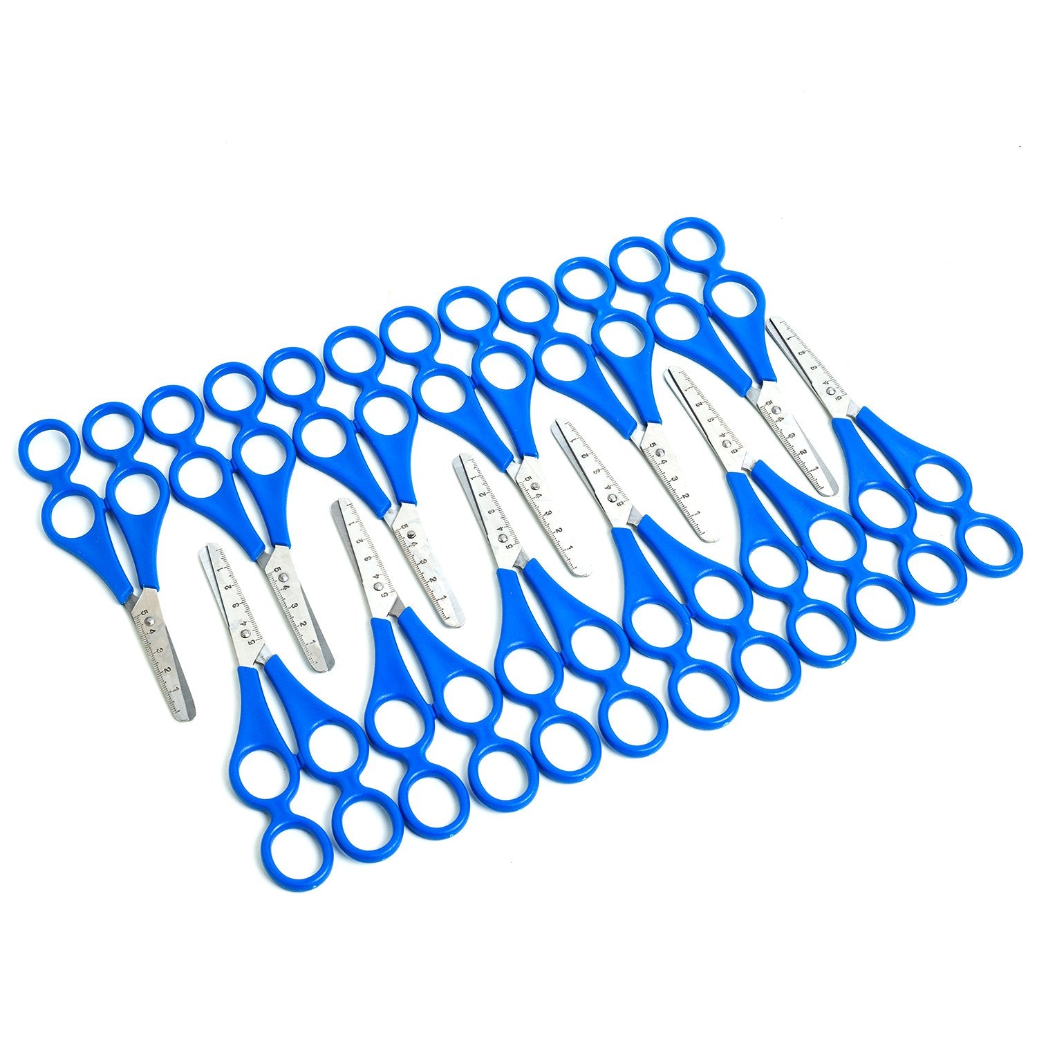 Left Hand Training Scissors Double Bow, Pack of 12