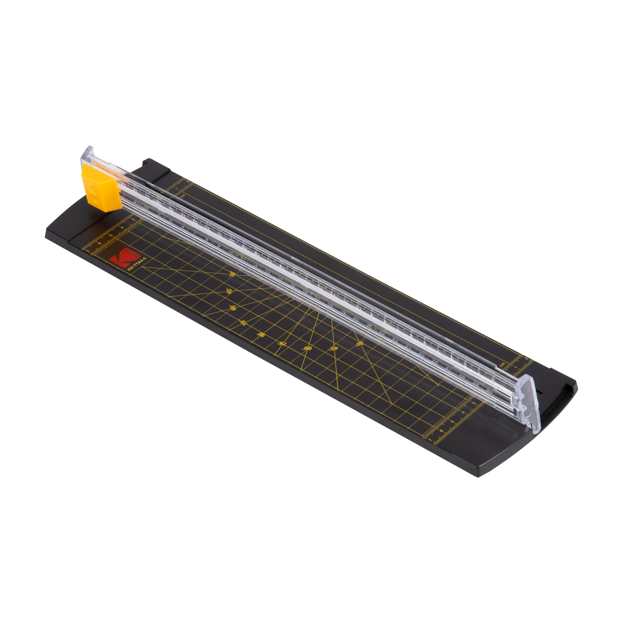 A4 Paper Trimmer Guillotine Paper Cutter Slide Ruler Design 909-5 (Black) 