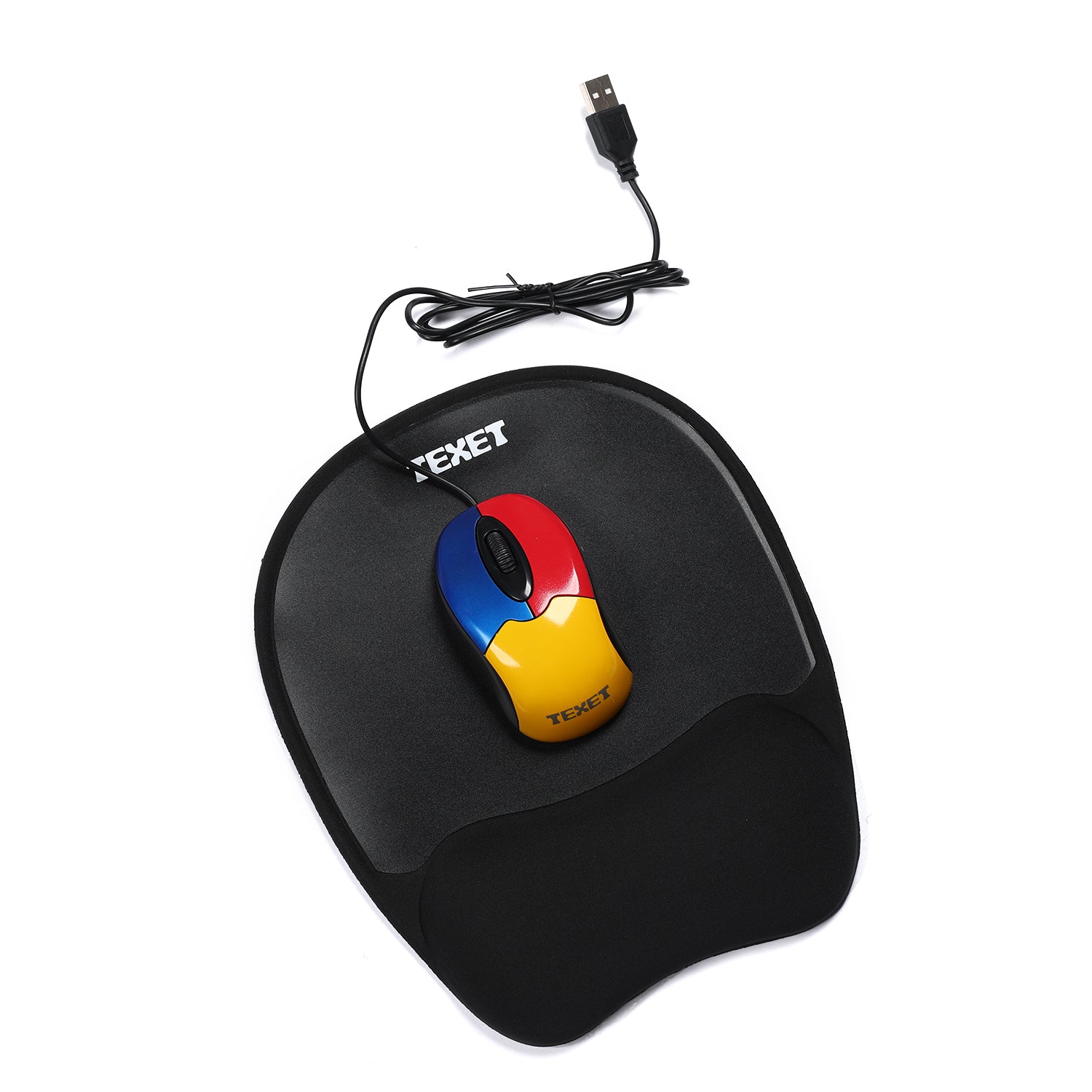Wired Multi Colour Optical Mouse