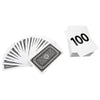 Playing Cards Numbered 0-100