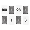 Playing Cards Numbered 0-100