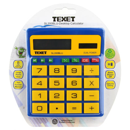 Desktop 8 Digit Dual Powered Calculator