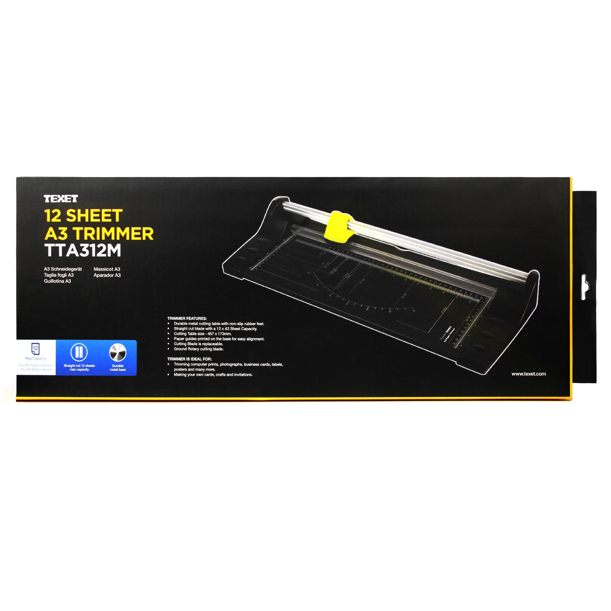 A3, 12 Sheet Paper Trimmer