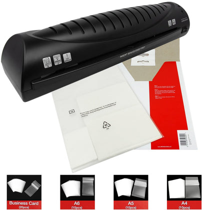 A3 Laminator + Pack Assorted Laminating Pouches