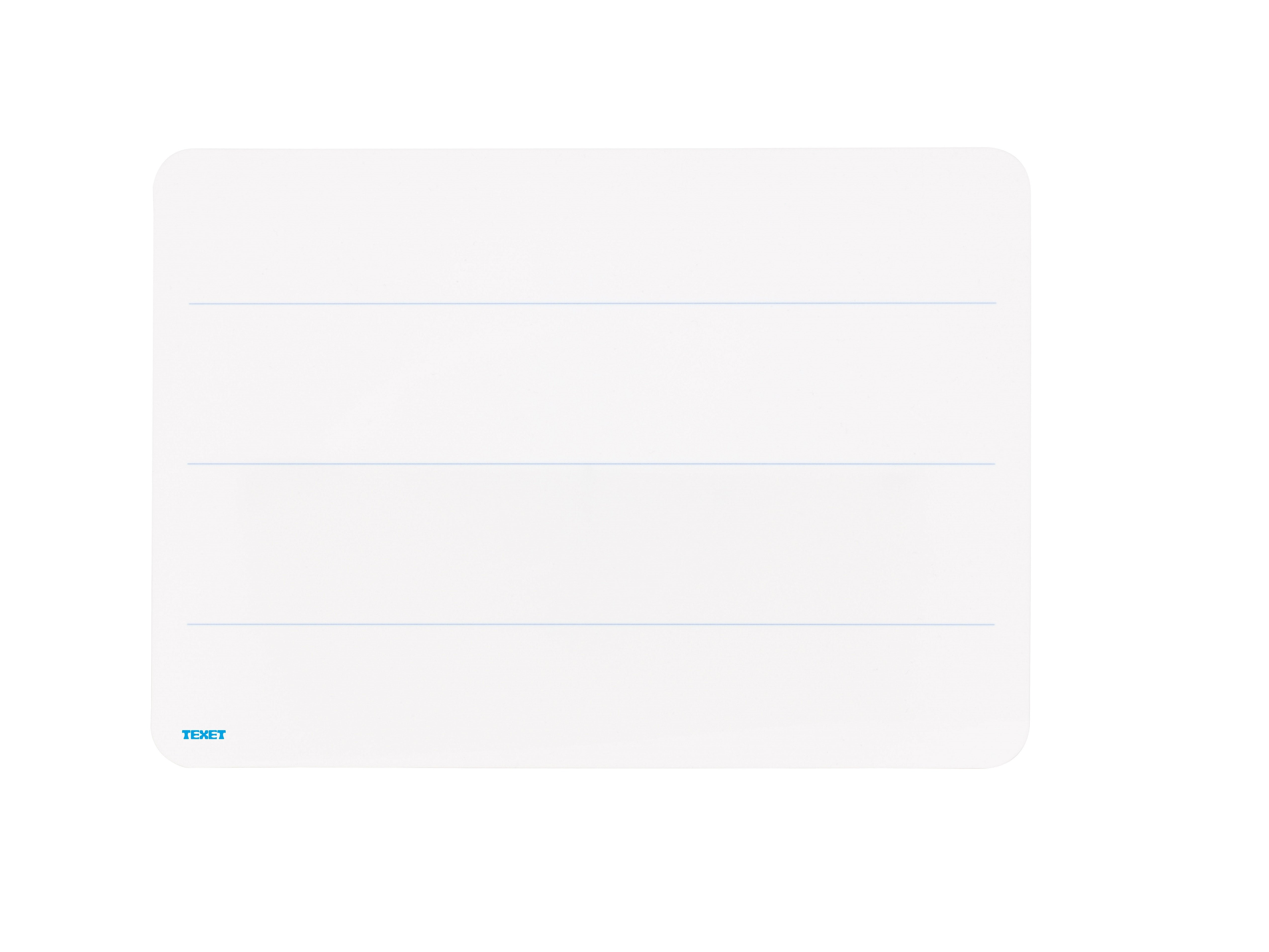 A4 Rigid 3 Line Whiteboard PK5