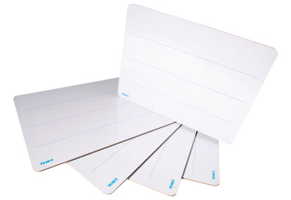 A4 Rigid 3 Line Whiteboard PK5