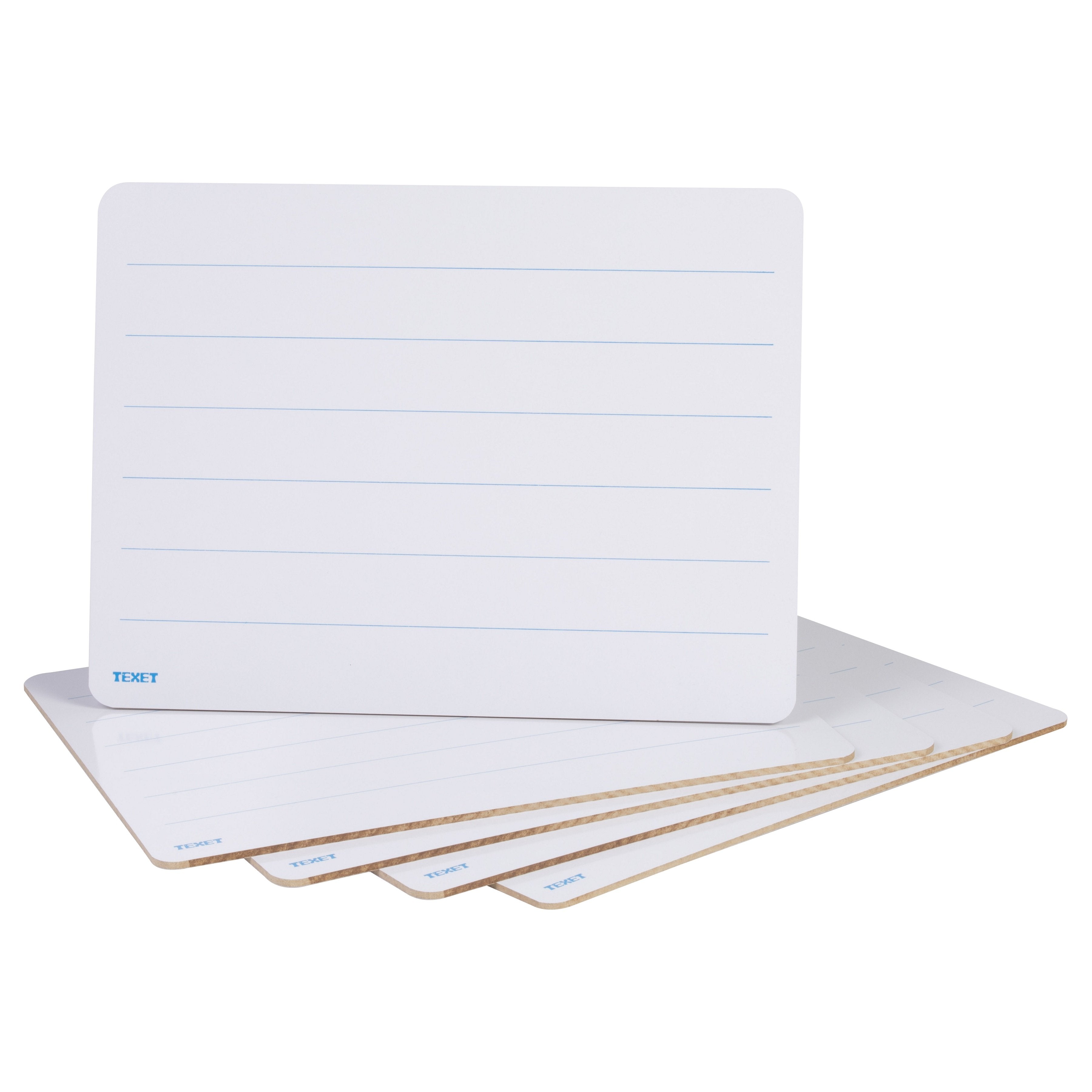 A4 Rigid 6 Line Whiteboard, Pack of 5