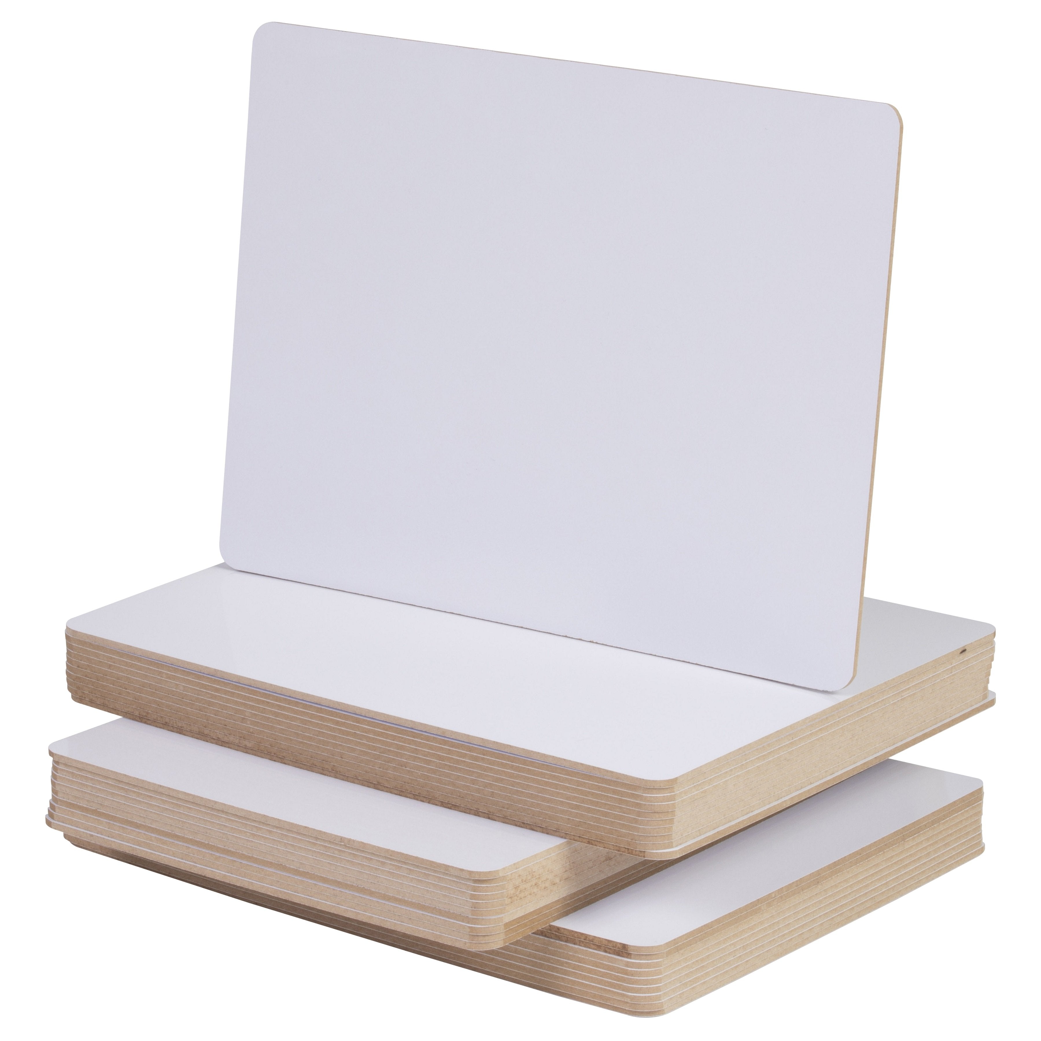 A4 Rigid Plain Whiteboard, Pack of 30