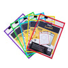 Pack A4 Drywipe Sleeves Assorted Colours