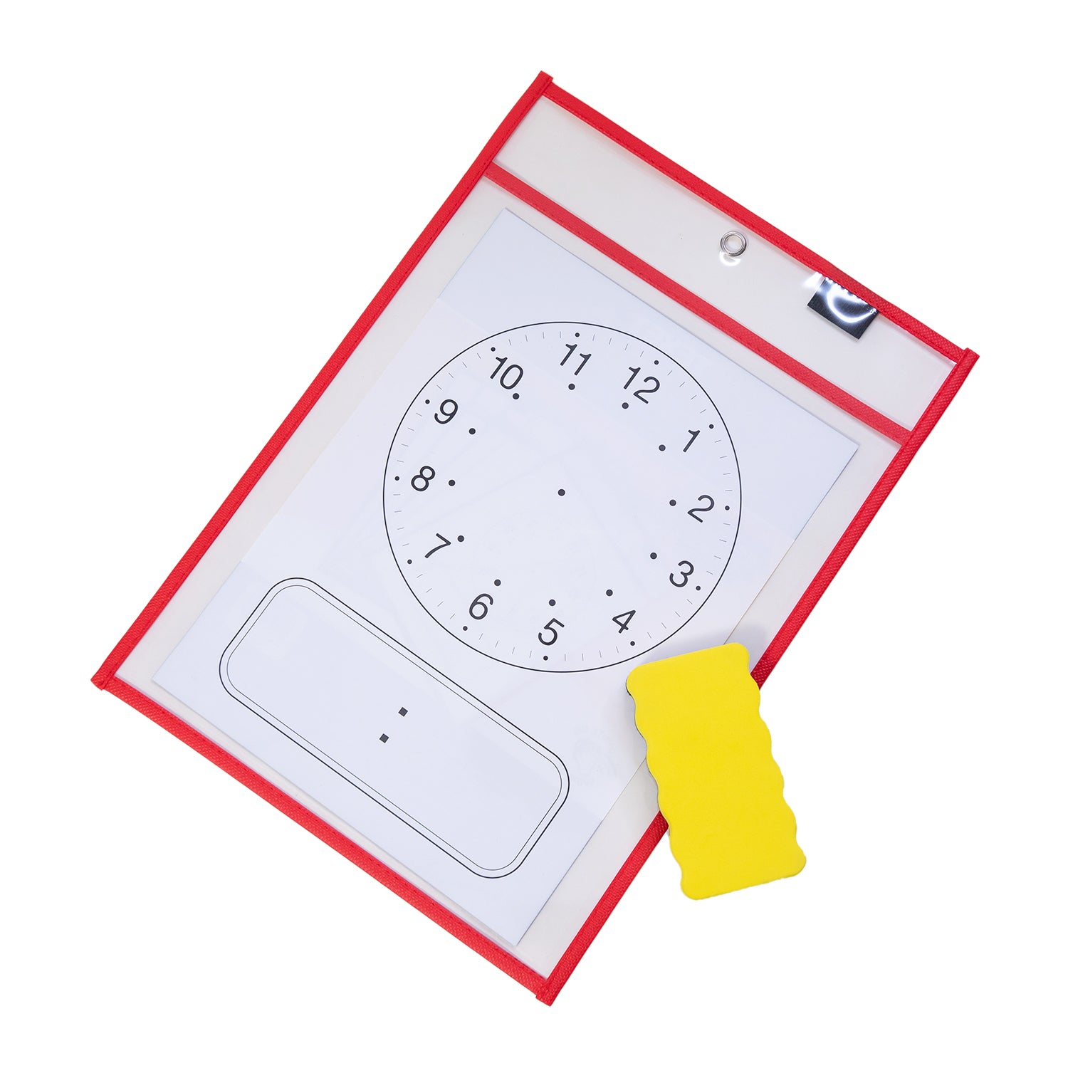 A4 Drywipe Sleeves Assorted Colours, Pack of 5