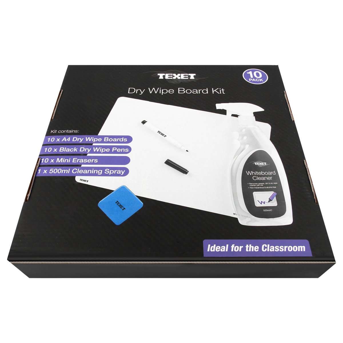 Bumper Dry Wipe Board Kit