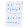 A4 Rigid Cursive Letter Formation Whiteboard PK5