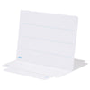 A4 Flexible 3 Lined Whiteboard PK10