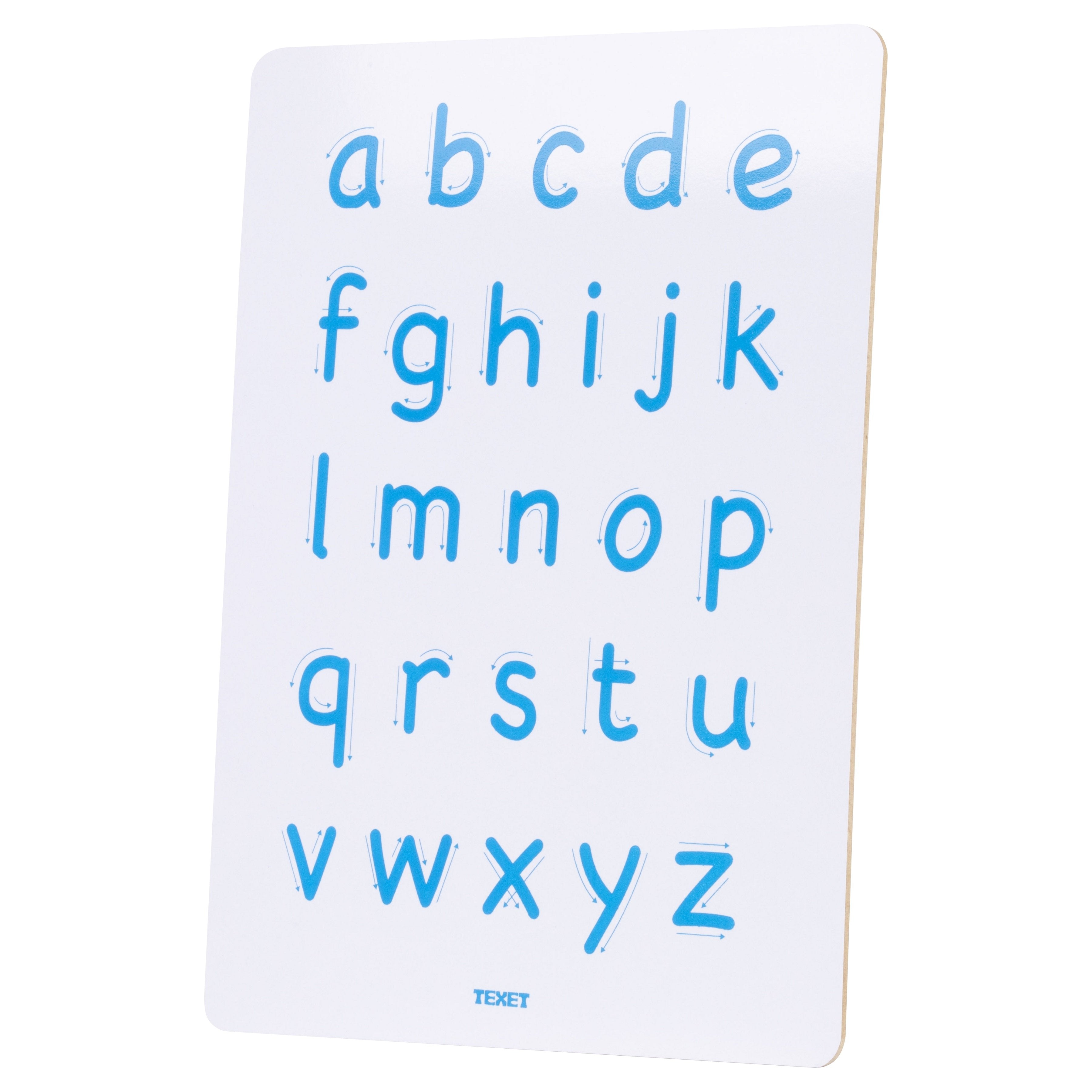 A4 Rigid Letter Formation Whiteboard, Pack of 5