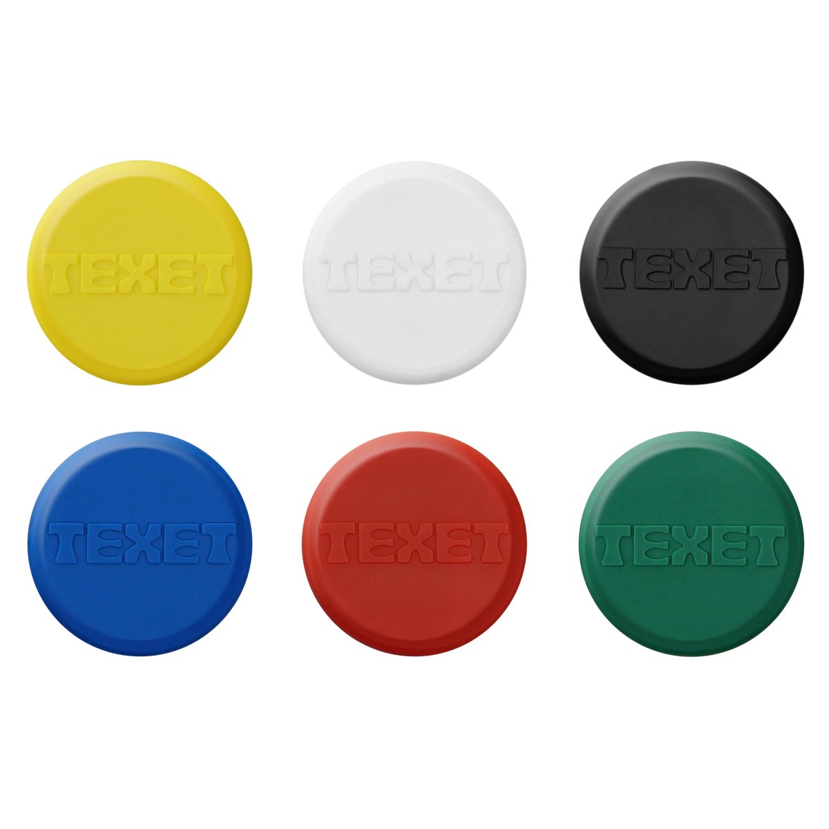 Power Magnets PK6 Assorted Colours