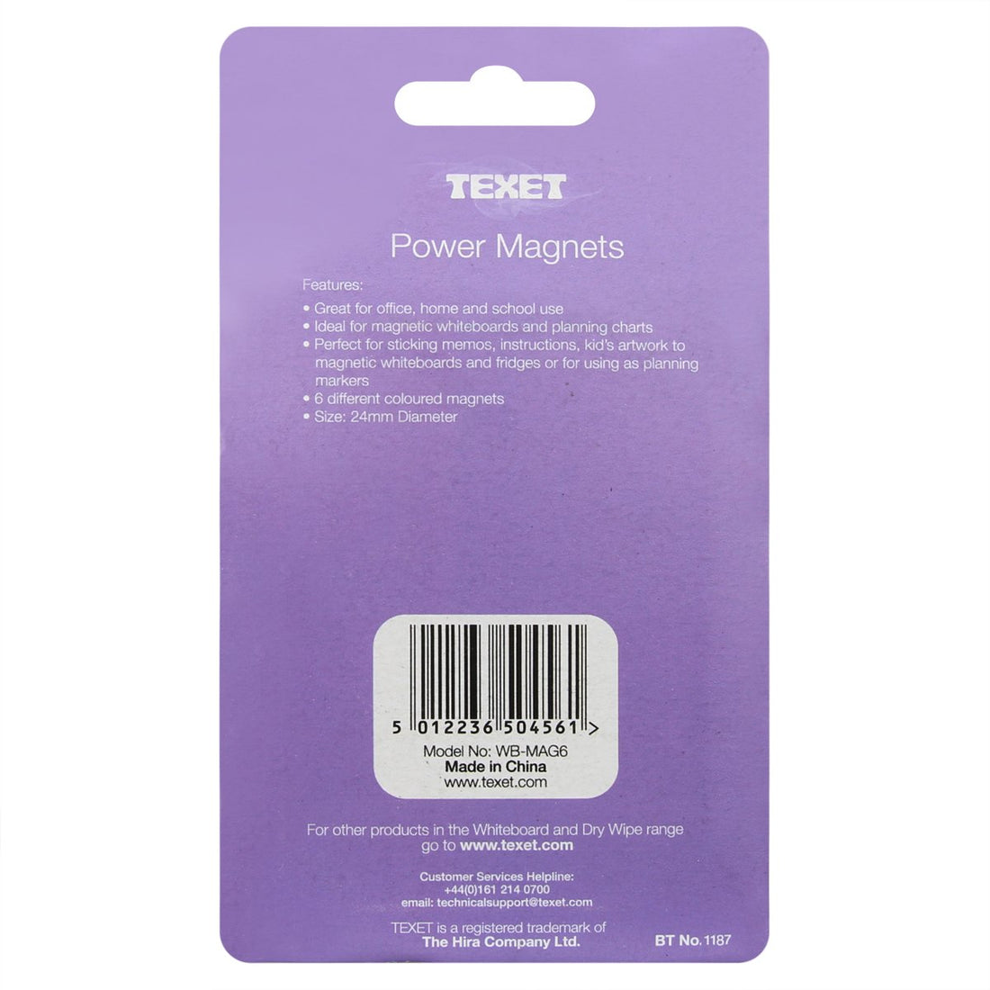 Power Magnets, Pack of 6