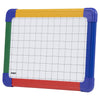 Single A4 Magnetic Grid Plain Whiteboard