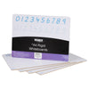 A4 Rigid Number Formation Whiteboard PK5