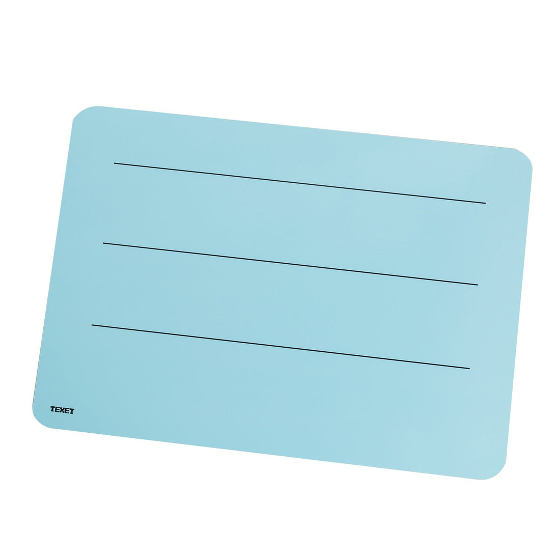 A4 Rigid 3 Line Double-Sided Lapboard Blue, Pack of 5