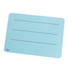 A4 Rigid 3 Line Double-Sided Lapboard Blue PK5