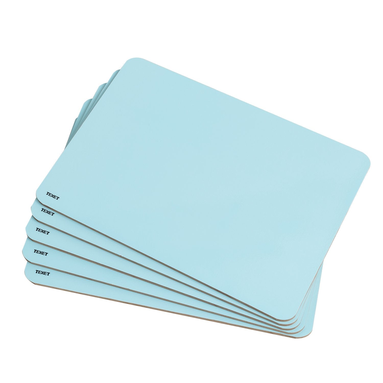 A4 Rigid Plain Double Sided Lapboard Blue, Pack of 5