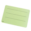 A4 3 Line Double-Sided Lapboard Green PK5