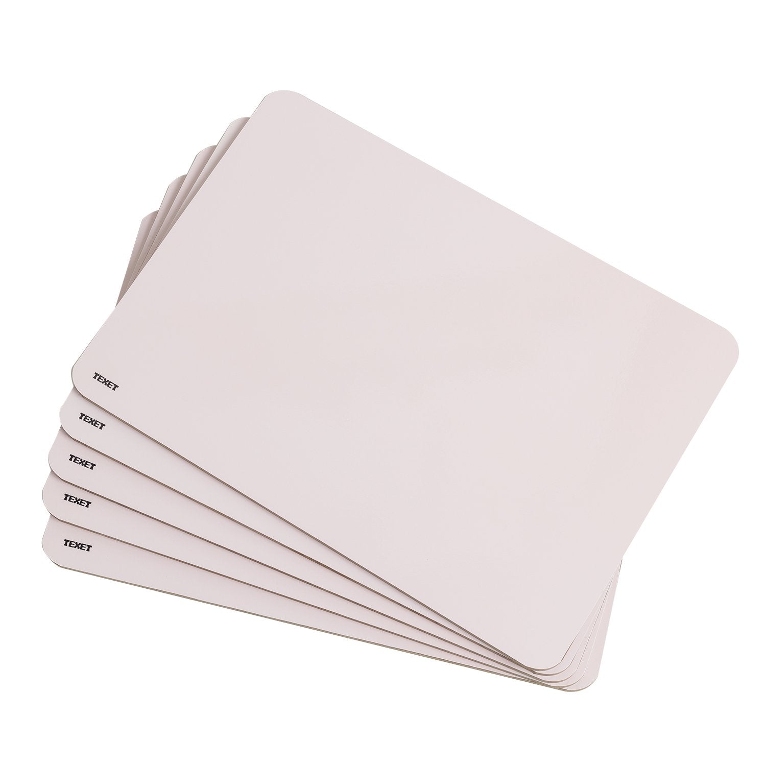 A4 Rigid Plain Double-Sided Lapboard Pink, Pack of 5