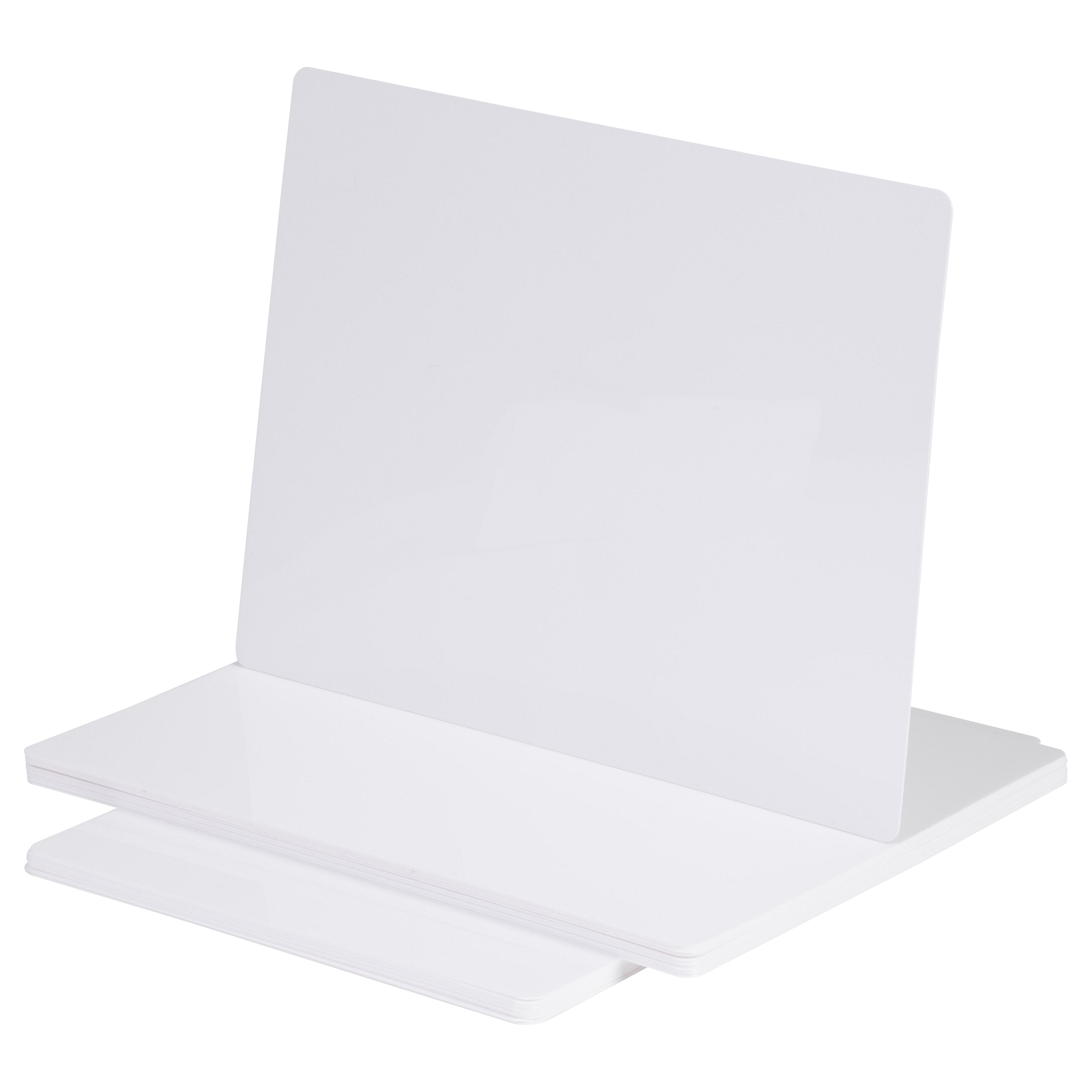 A4 Flexible Plain Whiteboard, Pack of 30