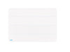 A4 Flexible 3 Lined Whiteboard PK10