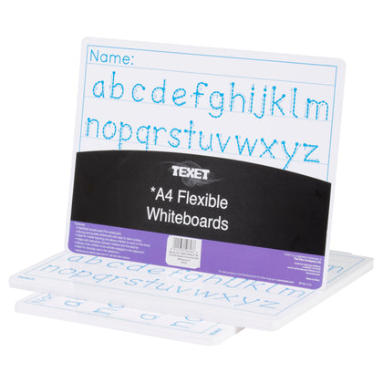 A4 Flexible Alphabet Tracing Whiteboard PK30