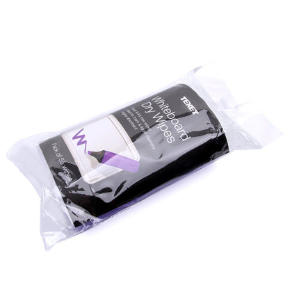 Dry Whiteboard Cleaning Wipes 55pcs